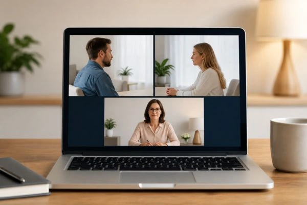 Image of online shuttle mediation Cleator Moor