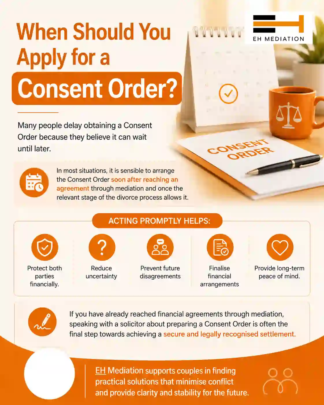 When Should You Apply for a Consent Order Cleator Moor?